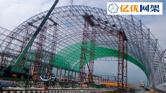 武穴干煤棚网架