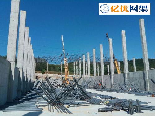 武穴料棚网架设计