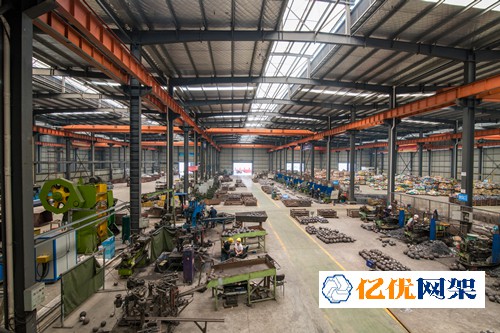 武穴网架配件机加工车间